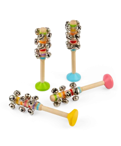 Wooden Jingle Bell Stick