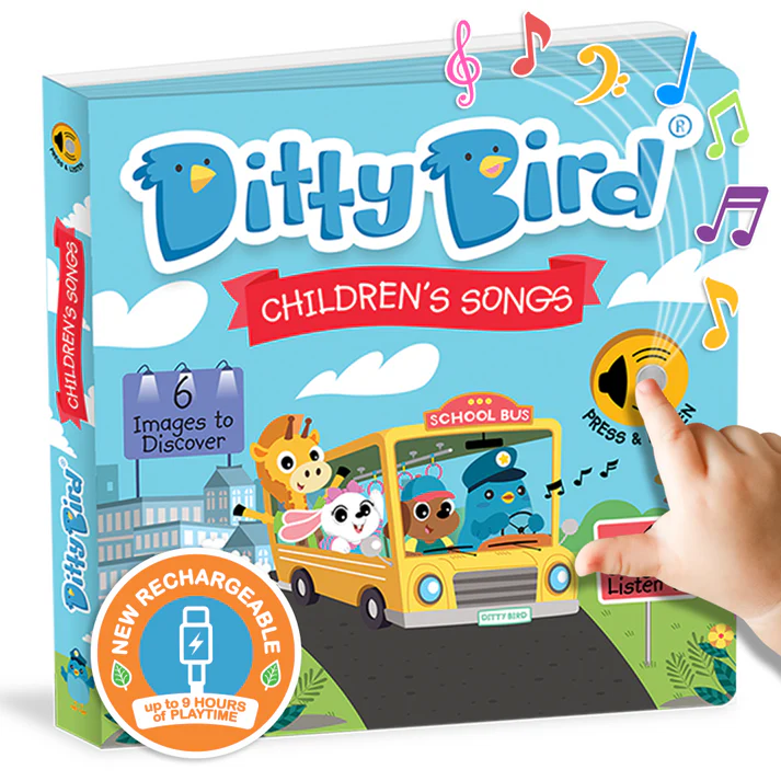 Ditty bird - Children's Songs | USB-C Rechargeable