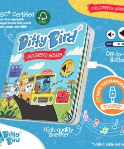 Alternative view of Ditty bird - Children's Songs | USB-C Rechargeable