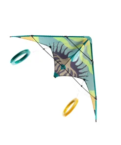 Stunt Kite - Green Wave