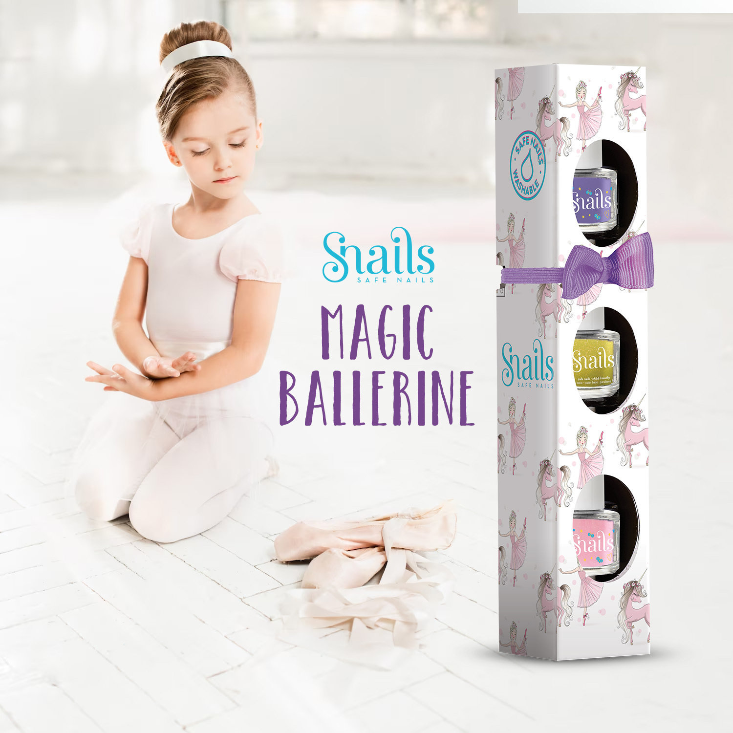 Snails Mini 3 Pack - Magic Ballerine