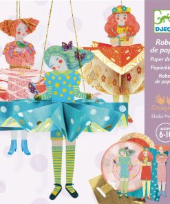 Folding Paper Dresses Set