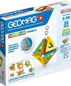 Geomag Supercolour Panels - 35 Pieces