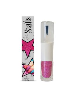 Magic Dust Pink Nail glitter with top coat 2-in-1