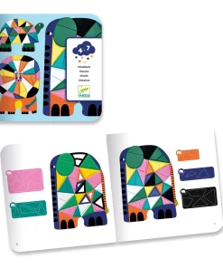 Alternative view of Mosaic Stickers Craft Set - African Animals