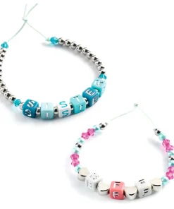 Alternative view of Djeco Alphabet Beads - Silver