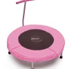 Plum Junior Bouncer Round Bungee Trampoline with Handle - Pink