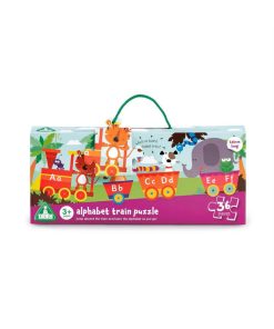 Alphabet Jungle Train Puzzle