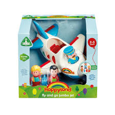 Happyland Fly & Go Jumbo Jet Set