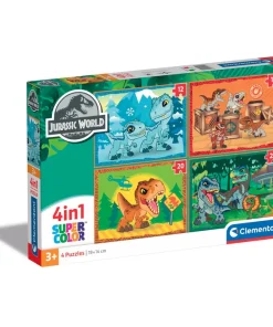 Jurassic World - 4 Puzzles