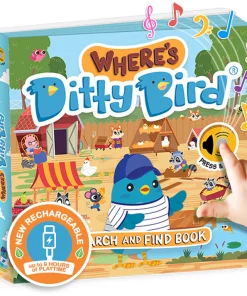 Ditty Bird - Where's Ditty Bird? Search & Find | USB-C Rechargeable