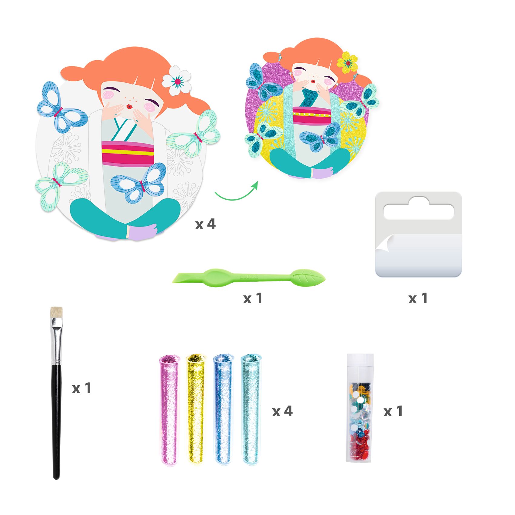 Glitter Picture - Onnanoko - Image 2