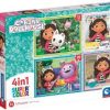 Gabby's Dollhouse - 4 Puzzles