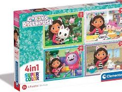 Gabby's Dollhouse - 4 Puzzles