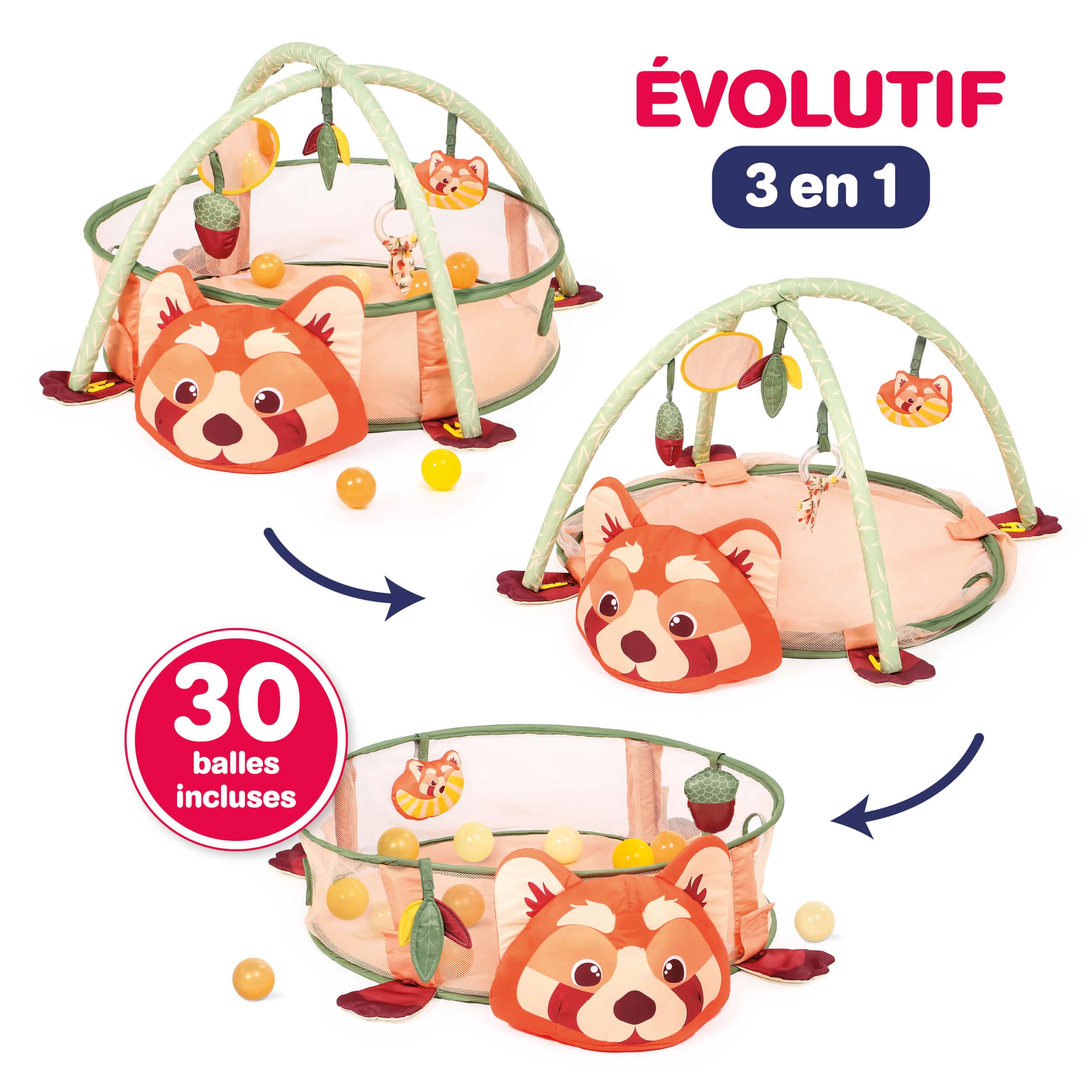 Panda Activity Play Gym - Image 3