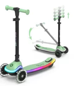 Alternative view of X2 Scooter - Green