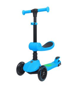 2in1 Lamborghini Kids Scooter L5 - Blue