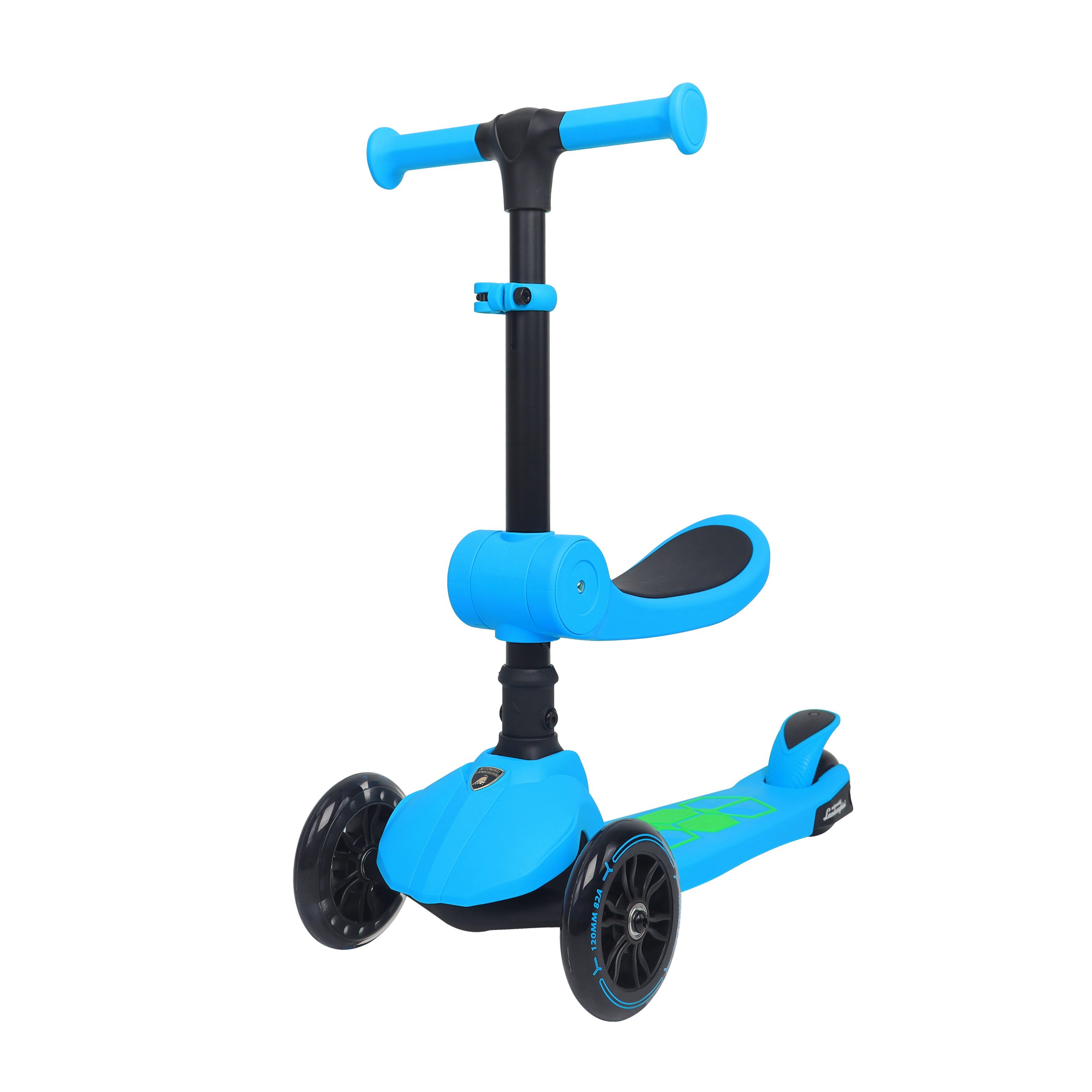 2in1 Lamborghini Kids Scooter L5 - Blue