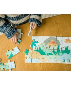 Alternative view of Dinosaurs Number Puzzle