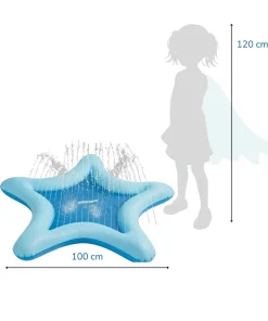 Alternative view of Water play mat star with sprinkler