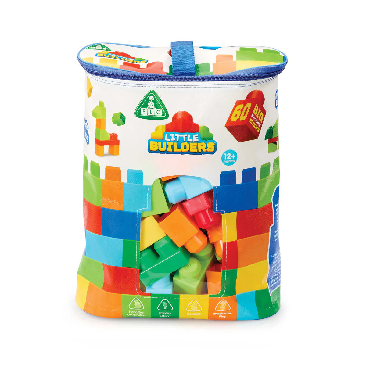 Little Builder Big Building Blocks 60 Pieces