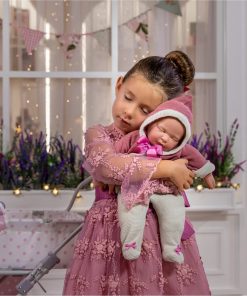 Alternative view of La Baby Original Pink Collection Gift Set 17" Soft Body Closed Eyes