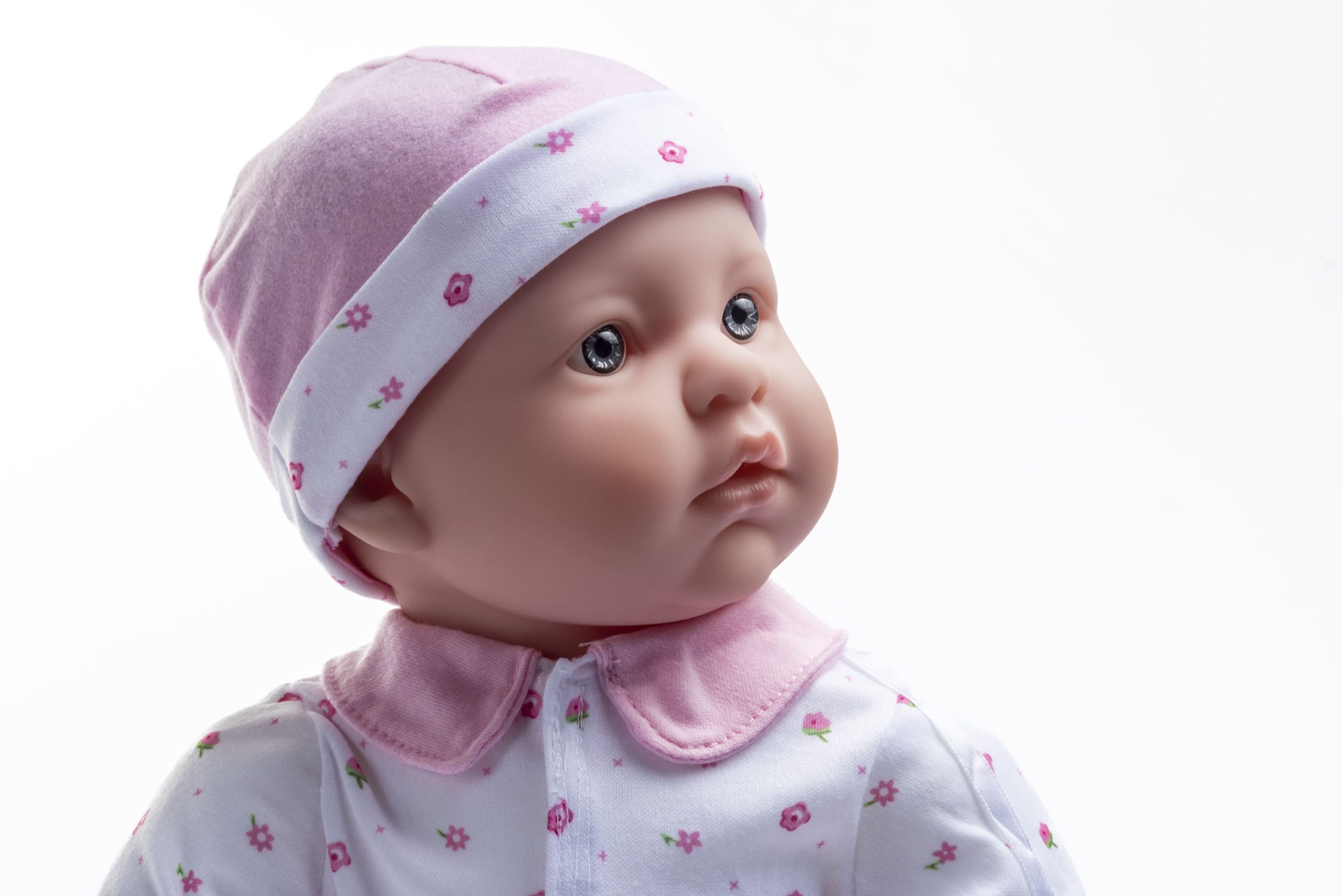 La Baby Play Doll - 20" Soft Body Baby Doll in baby outfit Pink w/ Pacifier - Image 3