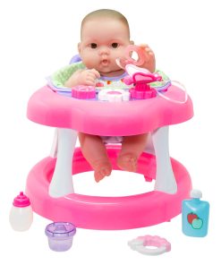 Lots to Love Babies All-Vinyl 14 inches Baby Doll in Walker with Accessories