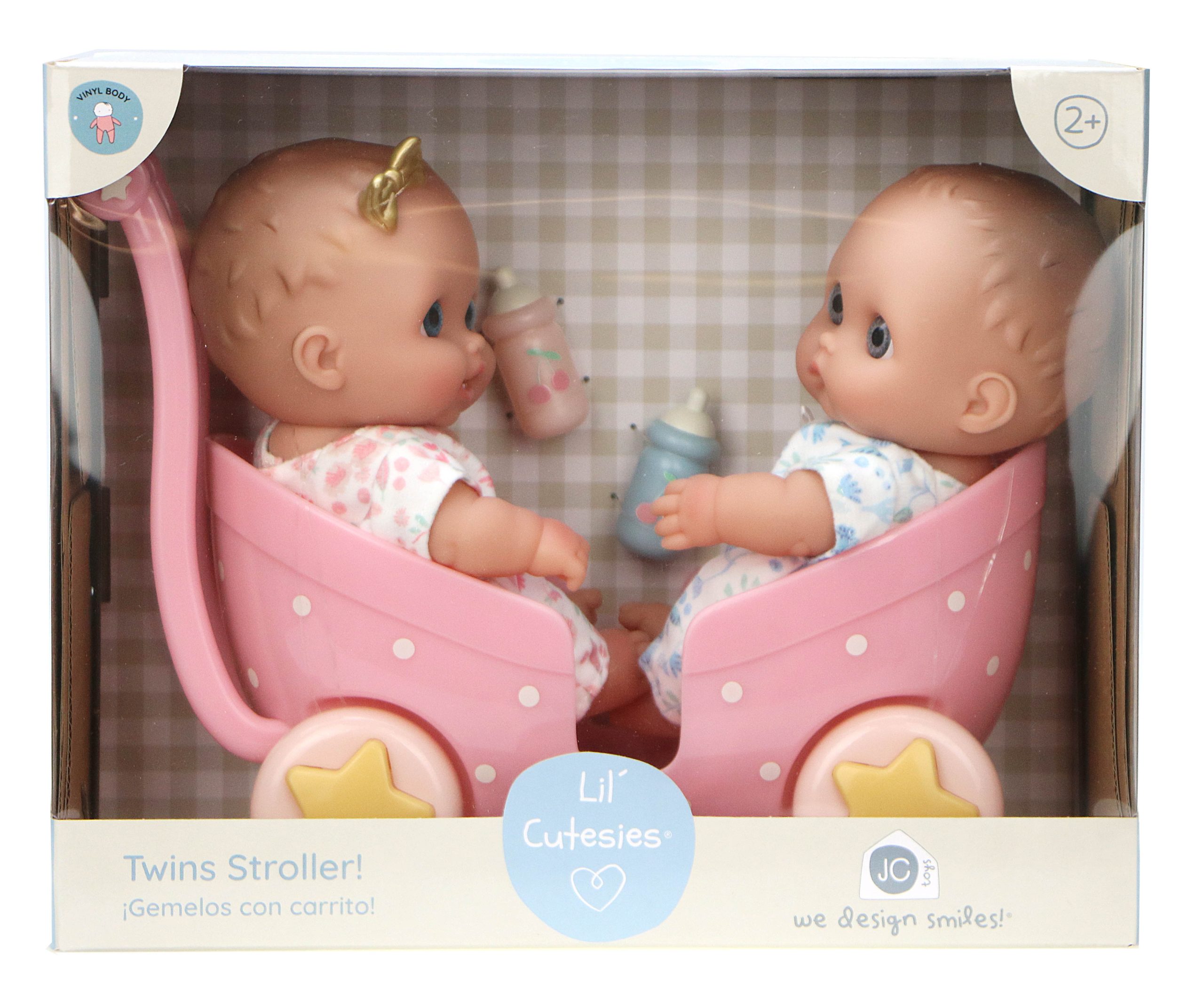 Lil' Cutesies 8.5" Twins Stroller - Image 3