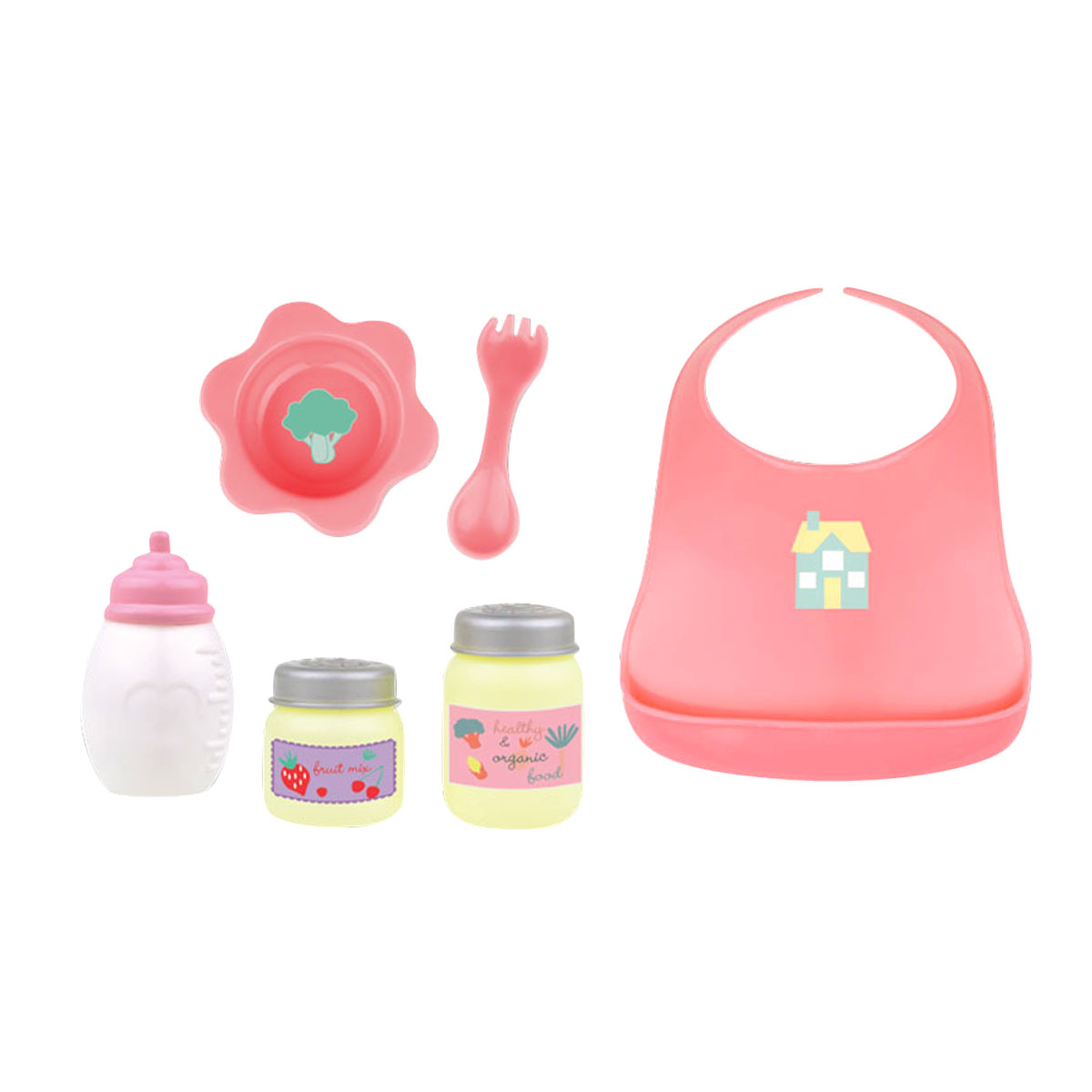 For Keeps! Highchair + Accessory Gift Set fits dolls up to 16” dolls - Image 3