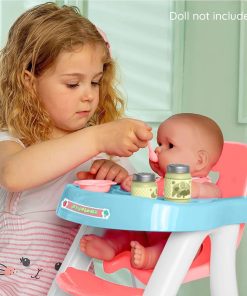 Alternative view of For Keeps! Highchair + Accessory Gift Set fits dolls up to 16” dolls