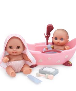 Alternative view of Lil’ Cutesies Twin Baby Doll Bathtub Playset with Working Pump Shower