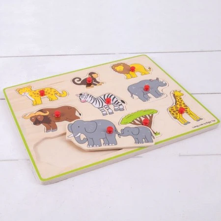 Lift Out Puzzle - Safari