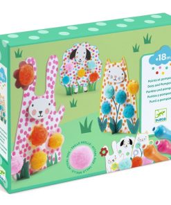 Dots & Pom Poms Craft Set