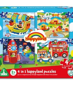 Happyland 4 in 1 Puzzles