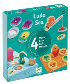 Ludo Sea - 4 in 1 Games