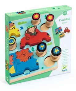 Puzz & Roll Colour Wooden Puzzle